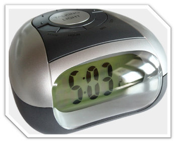 Termometr z zegarem i budzikiem - Inny producent