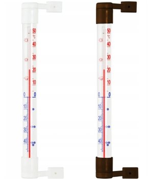 Termometr zaokienny samoprzylepny rurkowy - browin