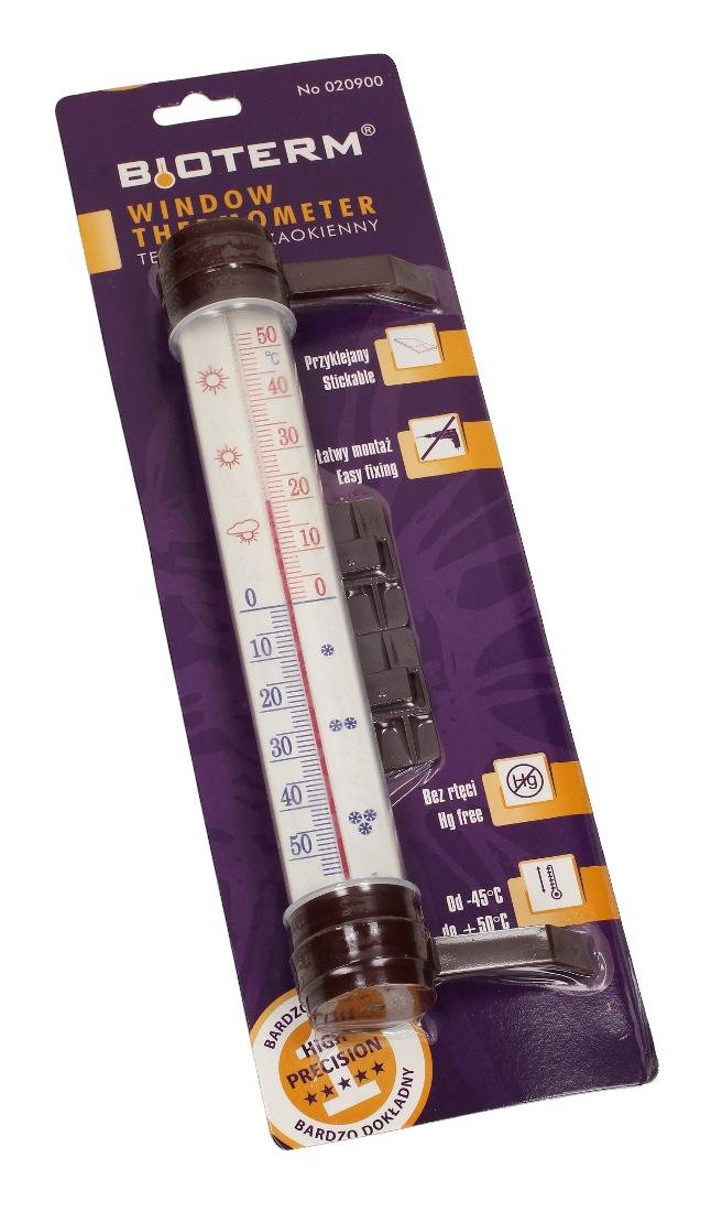 Termometr zewnętrzny przyklejany TADAR, 29 cm-Zdjęcie-0