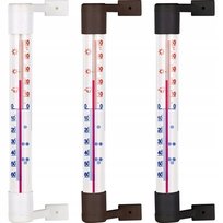 Termometr zewnętrzny samoprzylepny rurkowy średni