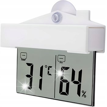 TERMOMETR ZEWNĘTRZNY WEWNĘTRZNY OKIENNY NA OKNO - inna (Inny)