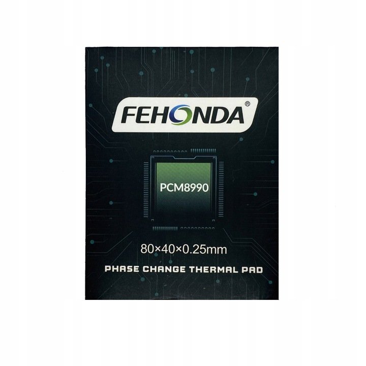 Termopad Gpu Termopad 0,25mm FEHONDA PCM8990 8.5 W/mk 80x40x0,25mm thermalpad na CPU ...