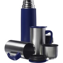 Termos 500 ml i 2 kubki 300 ml UPOMINKARNIA Granatowy UPOMINKARNIA