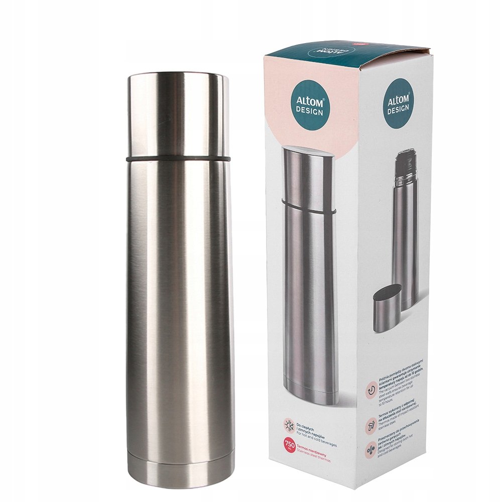 Termos ALTOMDESIGN, nierdzewny, 750 ml-Zdjęcie-0