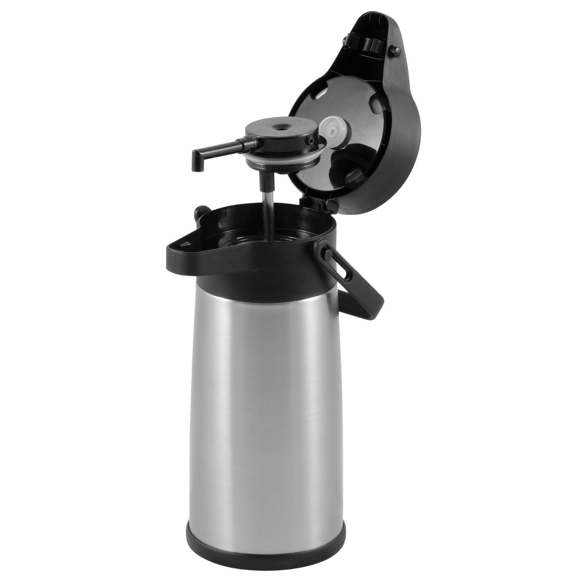Pot à Pompe En Inox HENDI 2,2L - Distributeur De Boissons Pour Bar Ou Maison