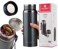 Termos na kawę herbatę szczelny kubek termiczny bez bpa Peterson 750 ml Peterson