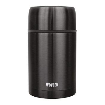 Termos obiadowy 800 ml N'OVEEN TB955 Black Transparent - N'oveen