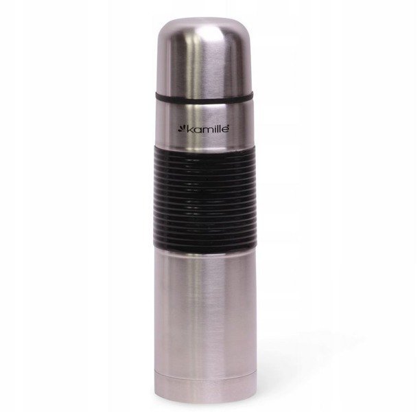 Termos obiadowy KAMILLE, srebrny, 750 ml
