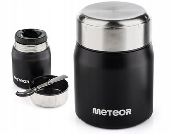 TERMOS OBIADOWY NA ZUPĘ LUNCH BOX POJEMNIK TERMICZNY METEOR 500ml z łyżką - Meteor