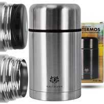Termos Obiadowy Na Zupę Nierdzewny Termos 750Ml Pojemnik Termiczny Hausmann KARL HAUSMANN