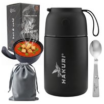 Termos Obiadowy termiczny na zupę turystyczny Premium 700ml OUTDOOR ZESTAW