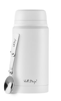 Termos obiadowy Vialli Design Fuori 750 ml - biały - Vialli Design