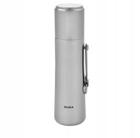 Termos stalowy DUKA Resa 500ml Srebrny 2222041 + Kubeczek 150ml BPA Free DUKA
