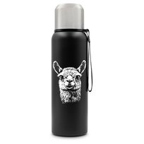 TERMOS Z GRAWEREM PREZENT NA IMIENINY URODZINY LAMA 051 - 750 ml