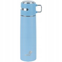 Termos Z Kubkiem Dla Dzieci Metalowy Niebieski 500 Ml Kite