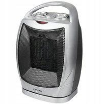 TERMOWENTYLATOR CERAMICZNY GRZEJNIK ELEKTRYCZNY FARELKA OSCYLACJA 1500W