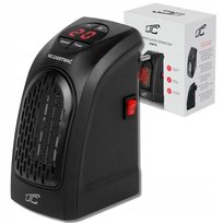 Termowentylator do kontaktu regulowany z grzałką ceramiczną LTC czarny LTC