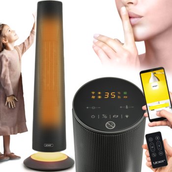 Termowentylator Farelka Cichy Yoer 2500 W + Timer +4 Tryby +Energooszczędny - Yoer