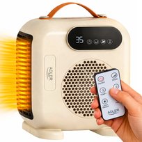 TERMOWENTYLATOR FARELKA GRZEJNIK ELEKTRYCZNY Z PILOTEM I TERMOSTATEM 2000W