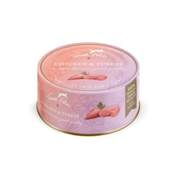 Terra Felis - Kurczak z Indykiem 80g - Terra Felis