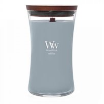 Terra Haze - Woodwick - duża świeca zapachowa z drewnianym knotem - nowość 2025