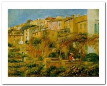 Terraces In Cagnes plakat obraz 50x40cm - Wizard+Genius