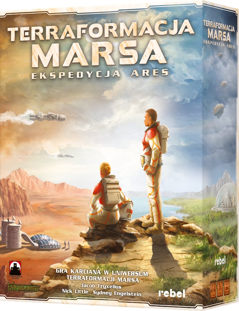 Terraformacja Marsa: Ekspedycja Ares, gra planszowa, strategiczna, Rebel