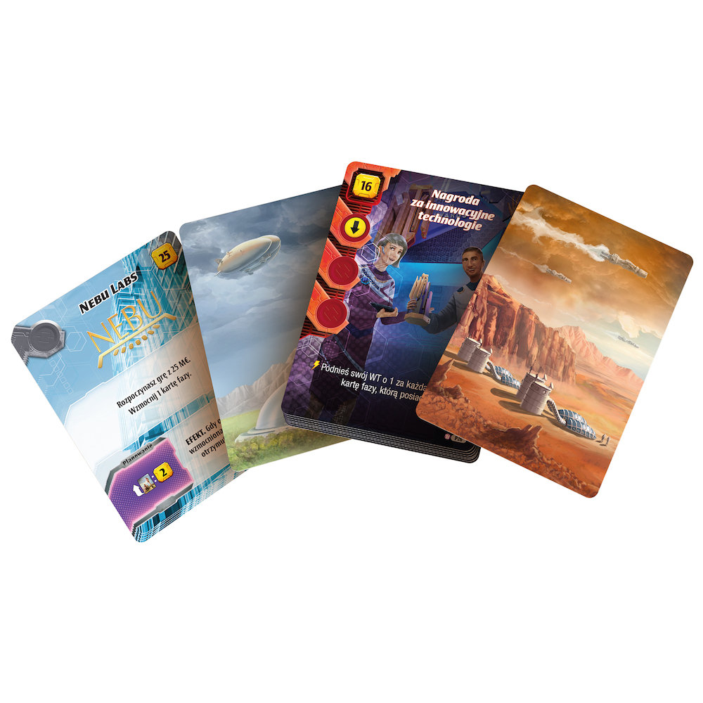 Terraformacja Marsa: Ekspedycja Ares gra strategiczna Rebel Zestaw dodatkowy #2 (17 kart)
