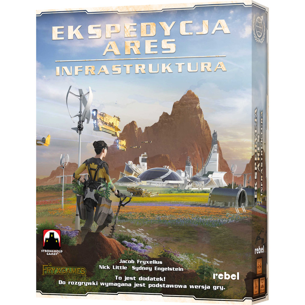 Terraformacja Marsa: Ekspedycja Ares - Infrastruktura gra strategiczna Rebel
