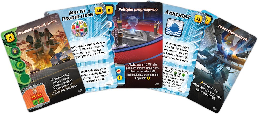 Terraformacja Marsa: Ekspedycja Ares - Zestaw dodatkowy #1 (17 kart), gra planszowa, strategiczna, Rebel