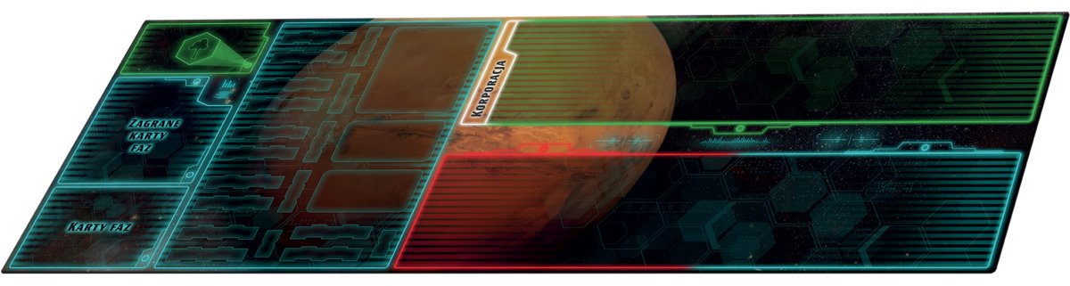 Terraformacja Marsa: Ekspedycja Ares - Zestaw dwóch mat do gry, gra planszowa, strategiczna, Rebel