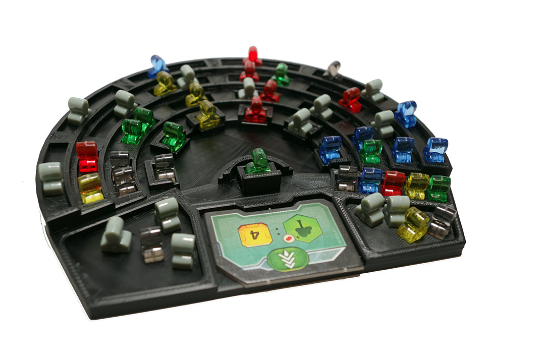 Terraformacja Marsa Niepokoje- Parlament, gra planszowa, 3D Creators