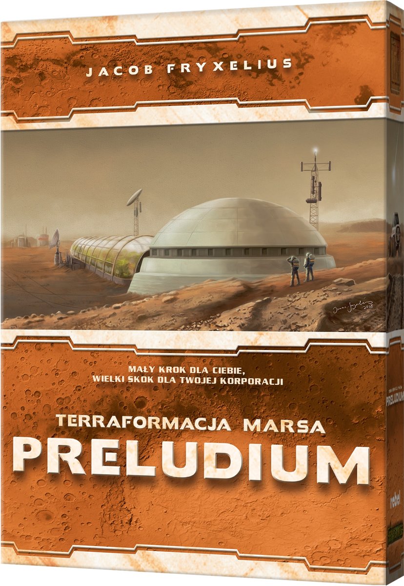 Terraformacja Marsa: Preludium, gra planszowa, Rebel, Dodatek