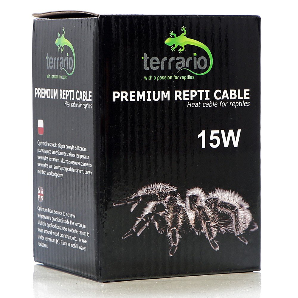 Фото - Інше для акваріумів Terrario Premium Repti Cable 15W - Kabel Grzewczy 5,5M