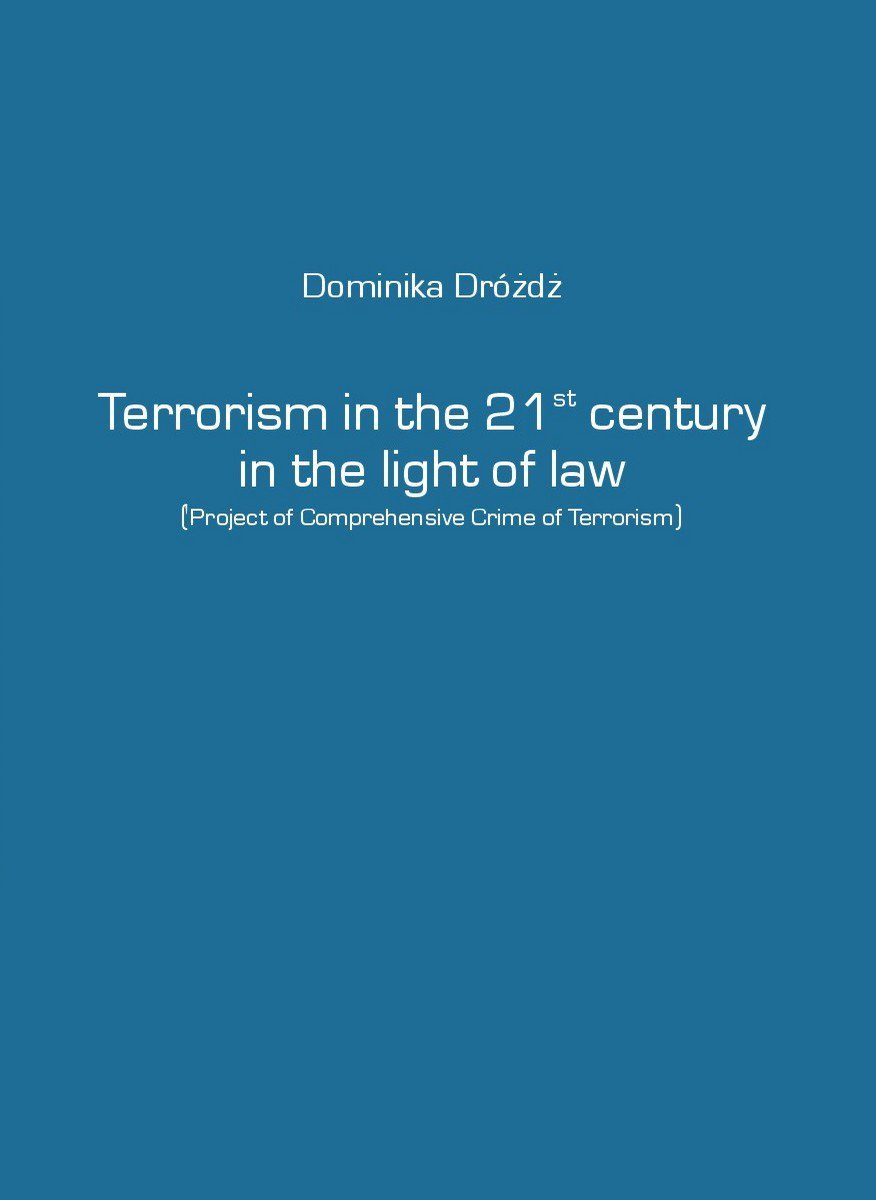 Terrorism in the 21st century in the light of law-Zdjęcie-0