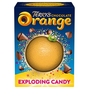Terry's Chocolate Orange Exploding Candy pomarańcza z strzelającej mlecznej czekolady 147 g - Terry's