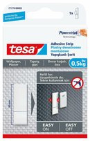 Tesa Plastry Montażowe Samoprzylepne do Mocowania Tapety i Tynku 9 szt
