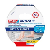 TESA, Taśma Antypoślizgowa szer. 25 mm Dł.5M,Do Łazienek Wodoodporna, H5553302 TESA
