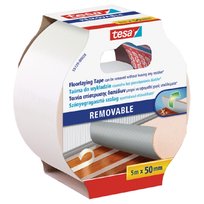 Tesa Usuwalna Dwustronna Taśma do Wykładzin Mocna Tkaninowa 5m x 50mm