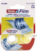 Tesafilm Dyspenser i Taśma Dwustronna Biurowa Bezbarwna Zestaw 7,5m x 12mm - TESA