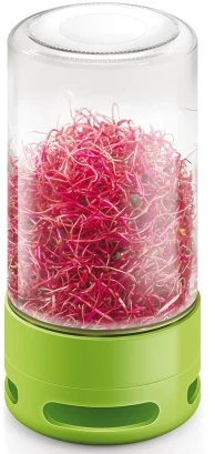 Germogliatore In Vetro Tescoma Sense - Kit Per Germogli Fatti In Casa Con Vassoio Anti-Sgocciolamento - Foto 7