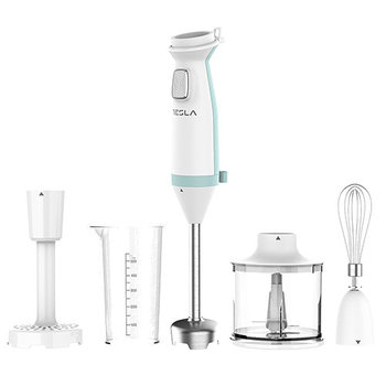 TESLA, HB510BWS Blender ręczny, pojemnik 550 ml, stal nierdzewna, biały ,600 W - TESLA