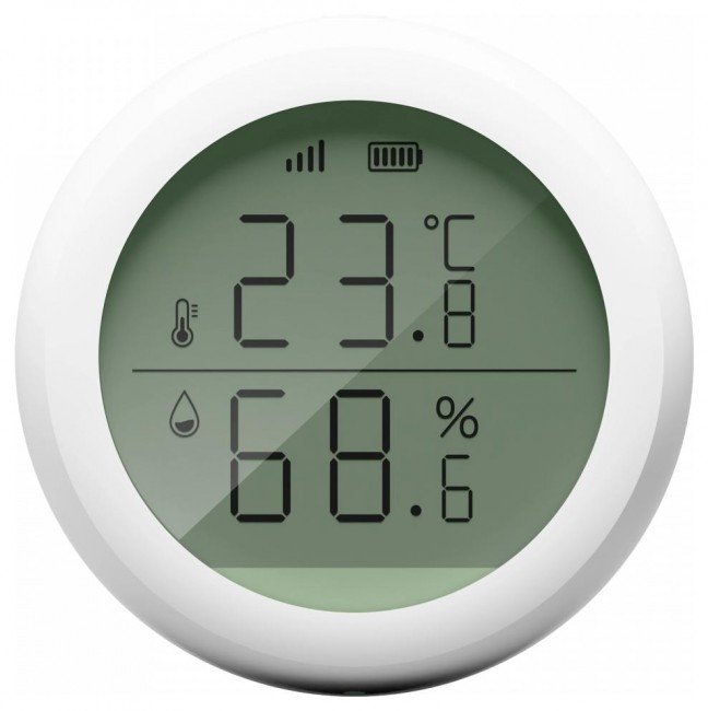 Tesla TSL-SEN-TAHLCD Smart Sensor Temperature and Humidity Display ...