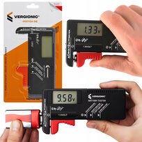 Tester Baterii Miernik Akumulatorków Cyfrowy Tester Baterii Woltomierz Vergionic