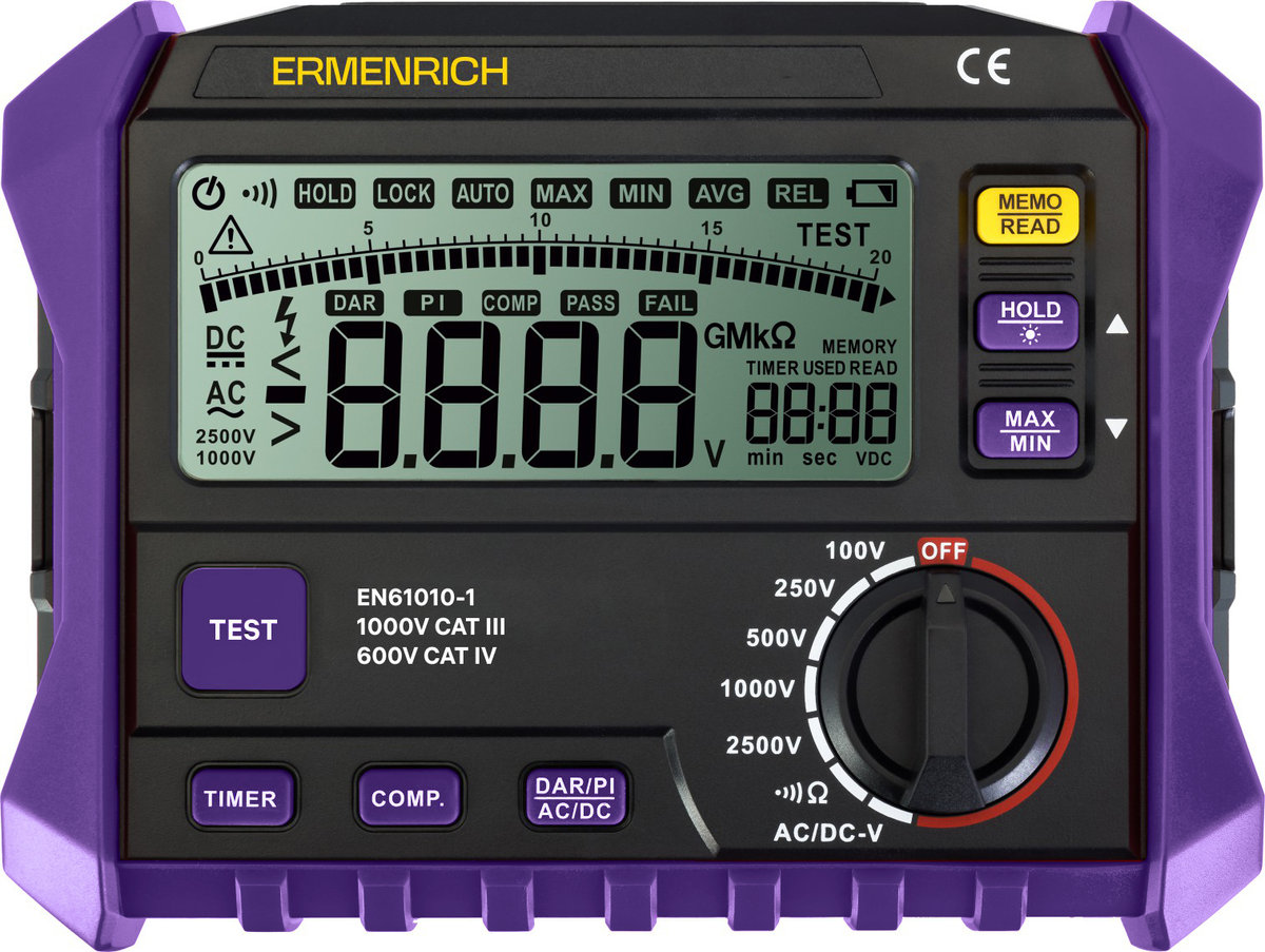 Tester izolacji Ermenrich Ping ET50