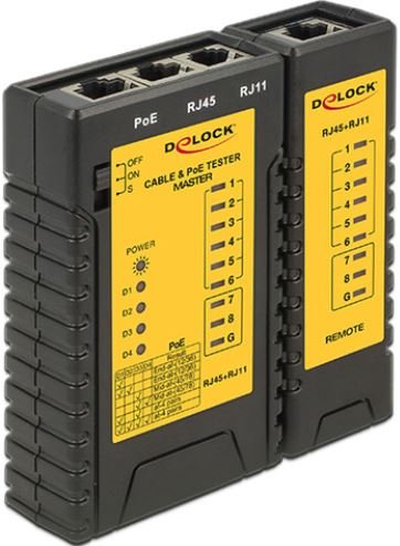 Tester kabli + moduł zdalny DELOCK 86107