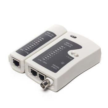 Tester kabli RJ11/RJ12/RJ45 BNC/UTP/FTP/STP Netrack - Netrack
