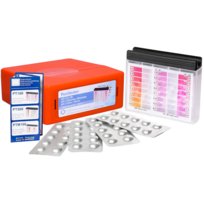 Tester, miernik tabletkowy ręczny wody basenu pomiaru chloru i pH w basenie NTCE