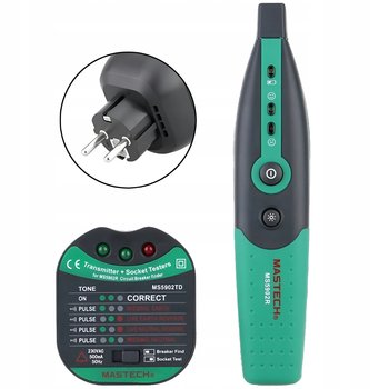 Tester napięcia gniazdek sieciowych EU 230V MASTECH MS5902 MS5902R MS5902TD - MASTECH