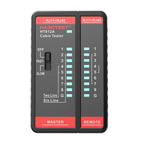 Tester przewodów sieciowych RJ11 / RJ45 Habotest HT812A Habotest